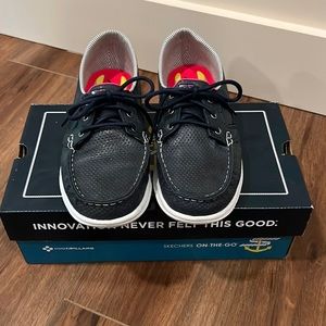 Navy Sketchers Go Step size 8.5M